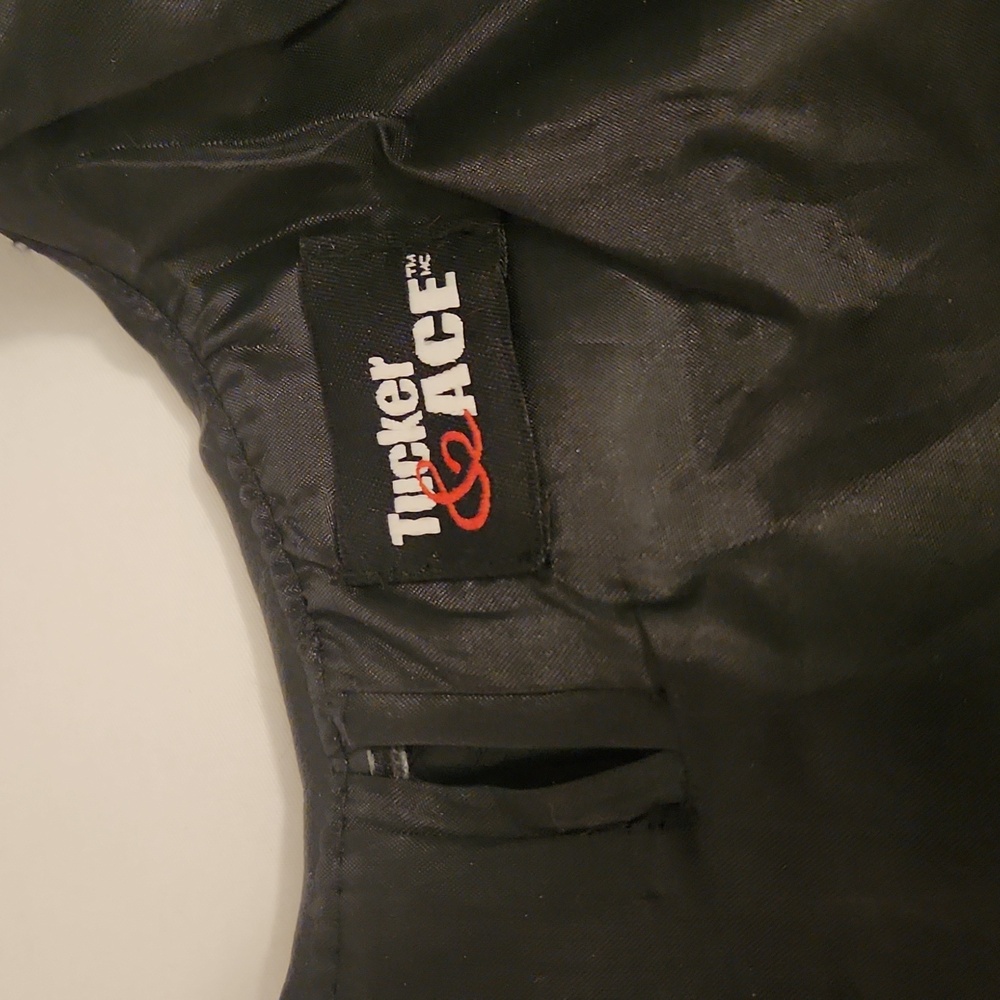 Tucker & Ace black motorcycle dog coat size XS - Picture 5 of 8